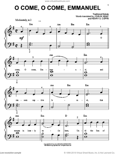 O Come, O Come Immanuel (arr. Phillip Keveren)
