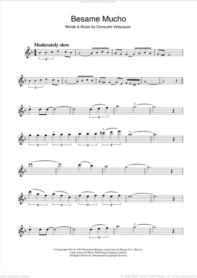 Besame Mucho (Kiss Me Much)