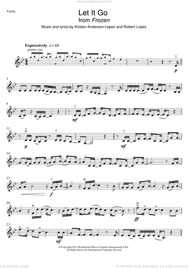 Let It Go (from Frozen)
