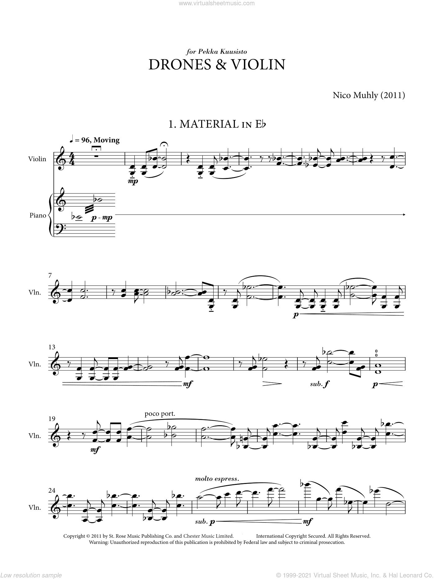 Drones And Violin