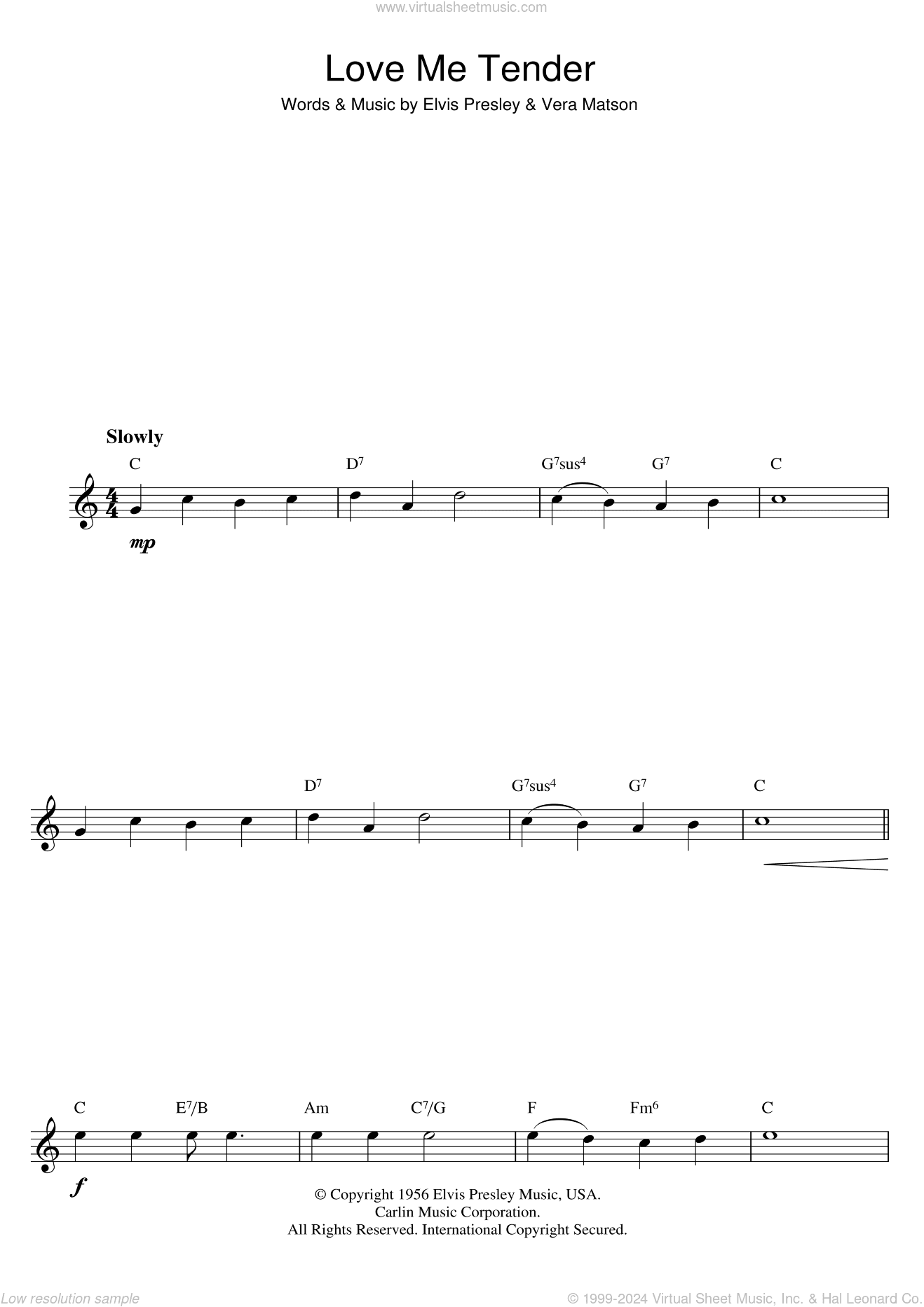 Love Me Tender