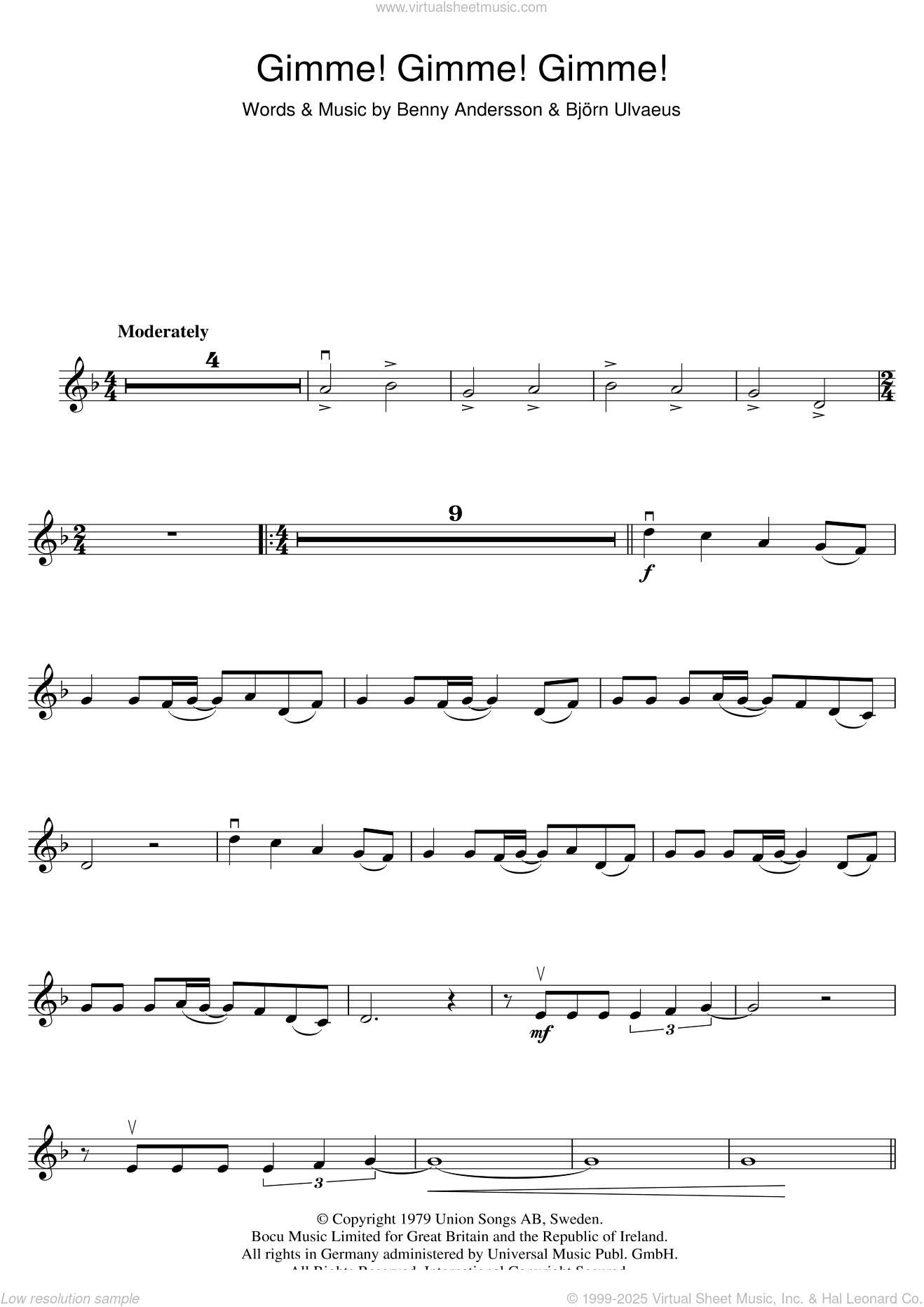 Gimme! Gimme! Gimme! (A Man After Midnight)