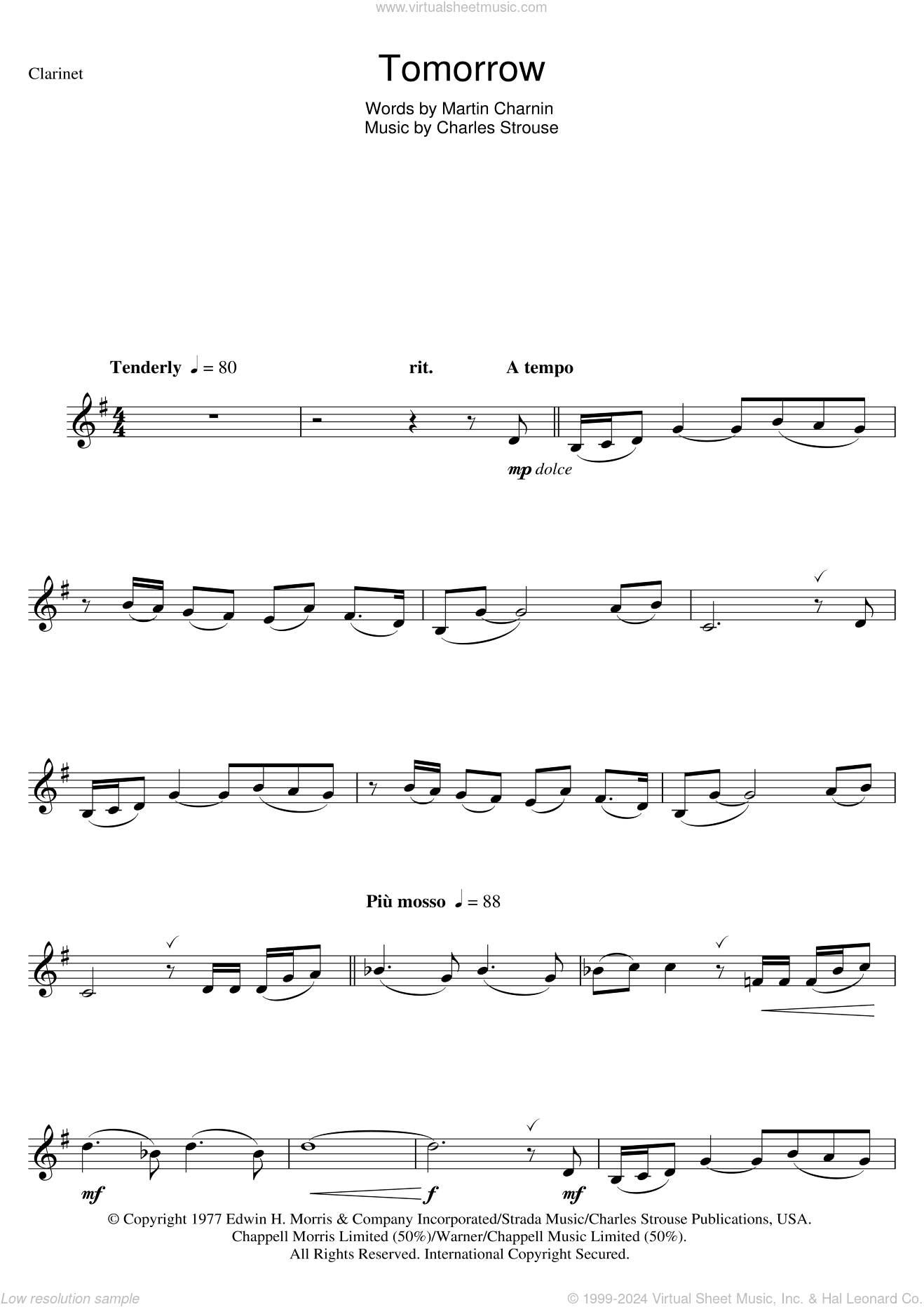 Tomorrow (from Annie)