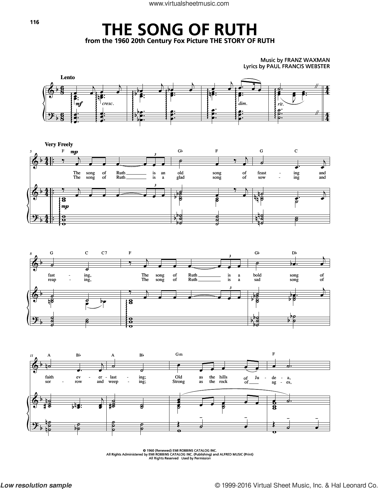 The Song Of Ruth