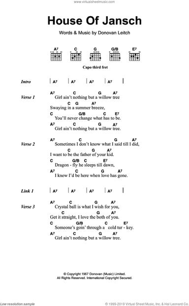 House Of Jansch