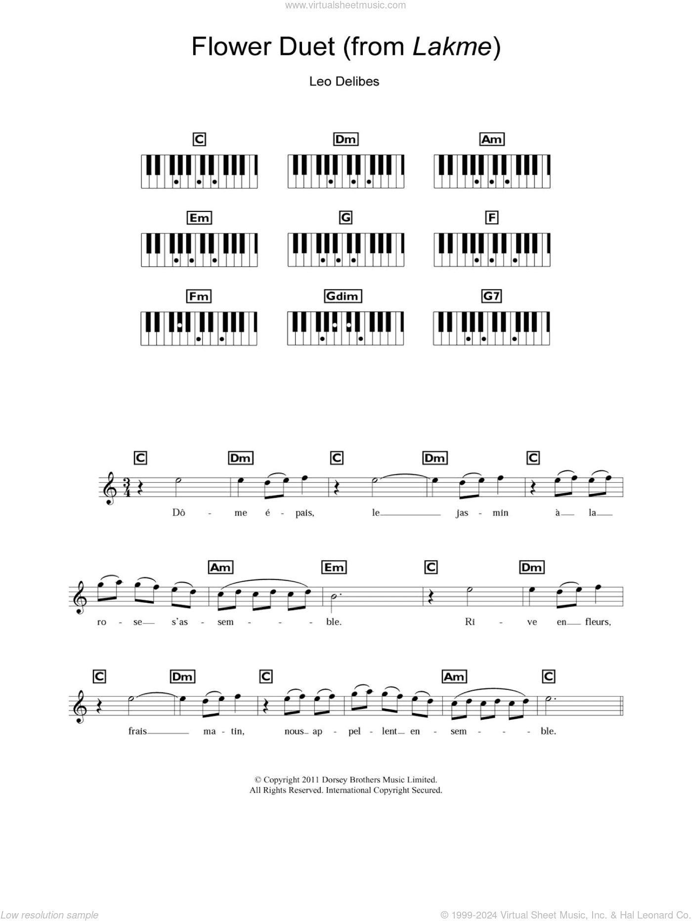 Flower Duet (from Lakme)