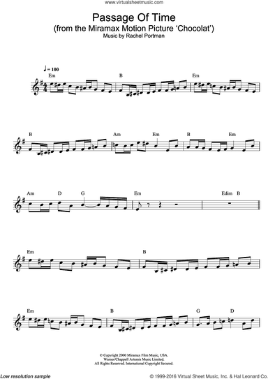 Passage Of Time (from Chocolat)