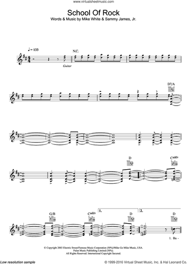 School Of Rock (from School of Rock: The Musical)