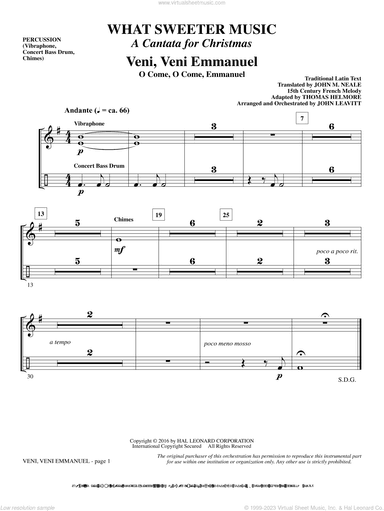What Sweeter Music (A Cantata For Christmas)