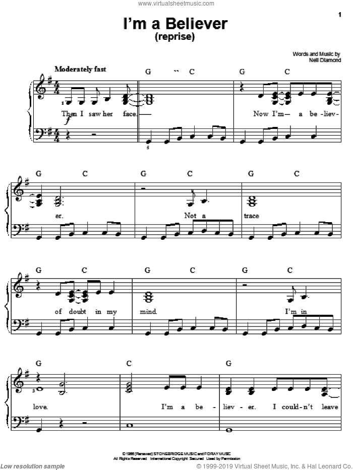 I'm A Believer (Reprise)