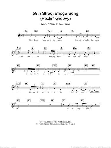 The 59th Street Bridge Song (Feelin' Groovy)