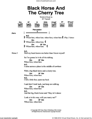 Black Horse And The Cherry Tree