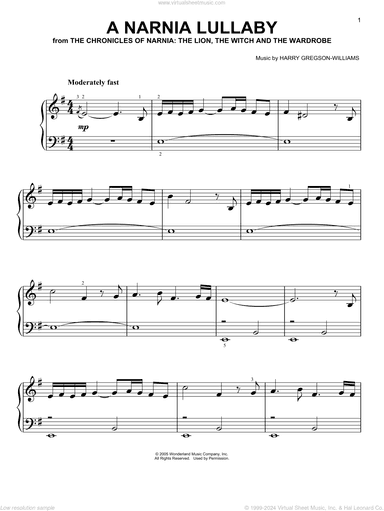 A Narnia Lullaby