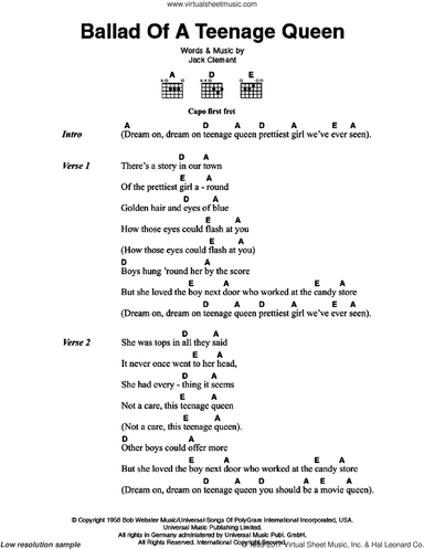 Ballad Of A Teenage Queen