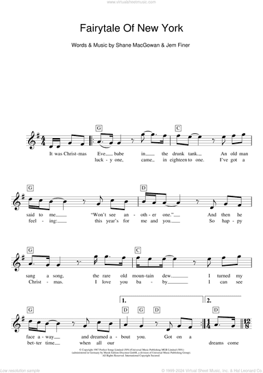 Fairytale Of New York