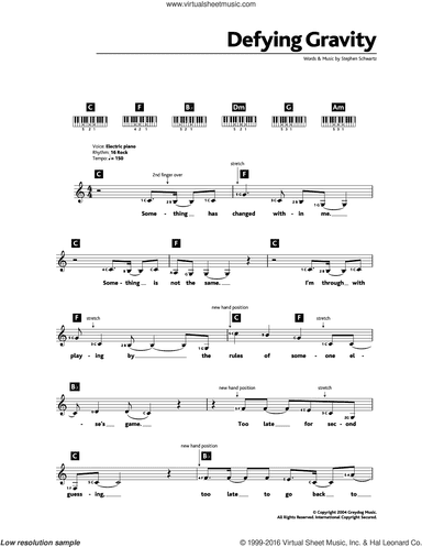 Defying Gravity (from Wicked)