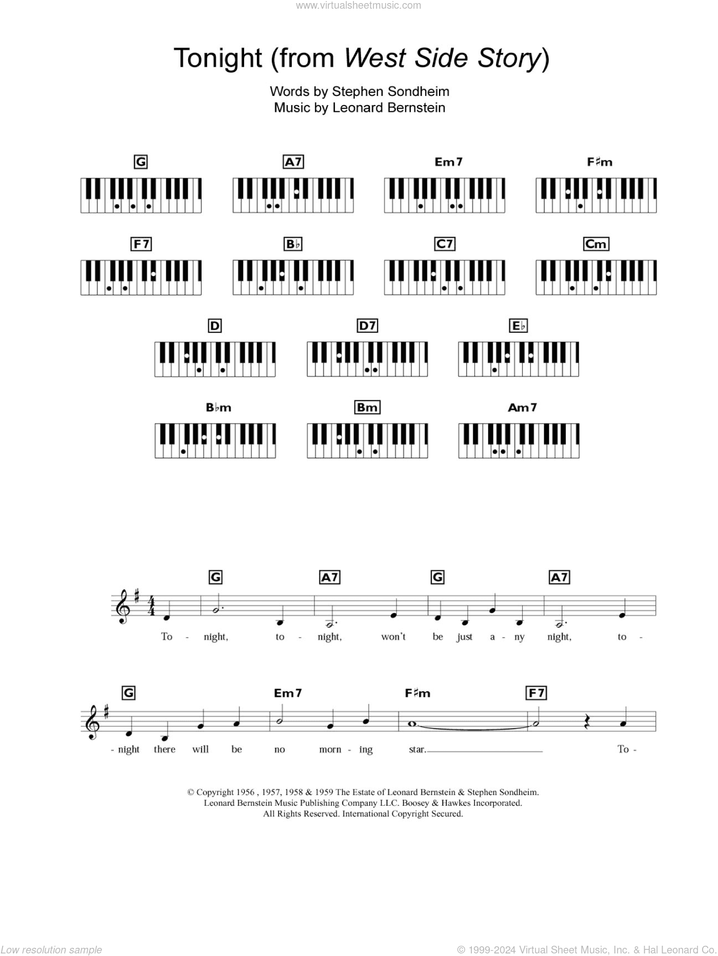 Tonight (from West Side Story)