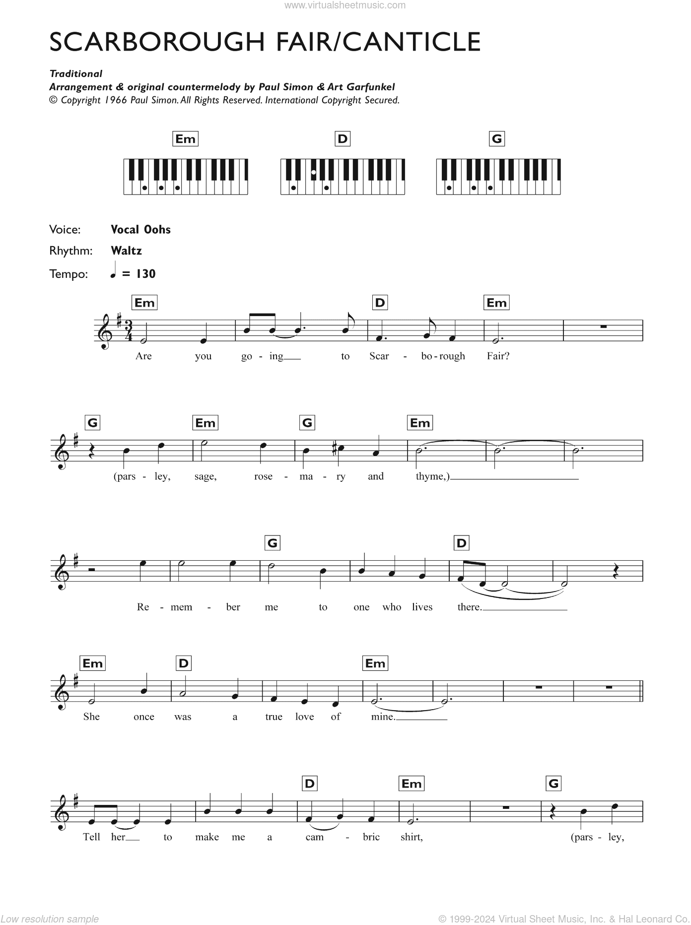 Scarborough Fair/Canticle