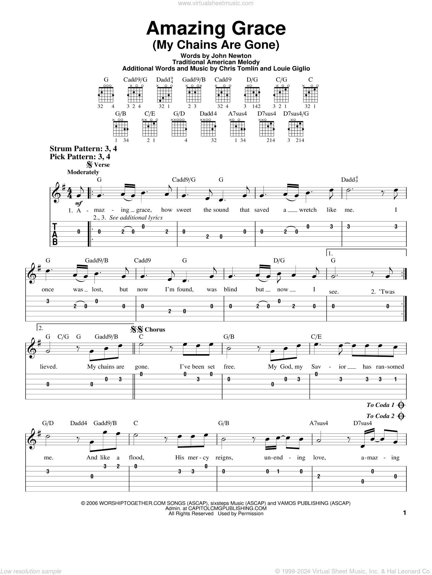 Amazing Grace (My Chains Are Gone)