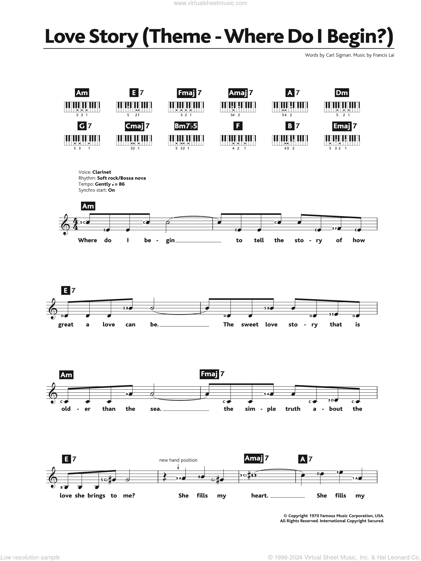 Where Do I Begin (theme from Love Story)