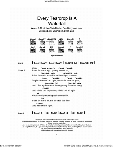 Every Teardrop Is A Waterfall