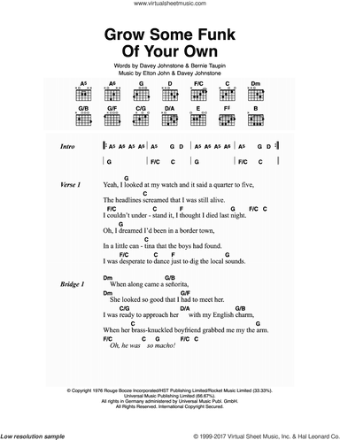 Grow Some Funk Of Your Own