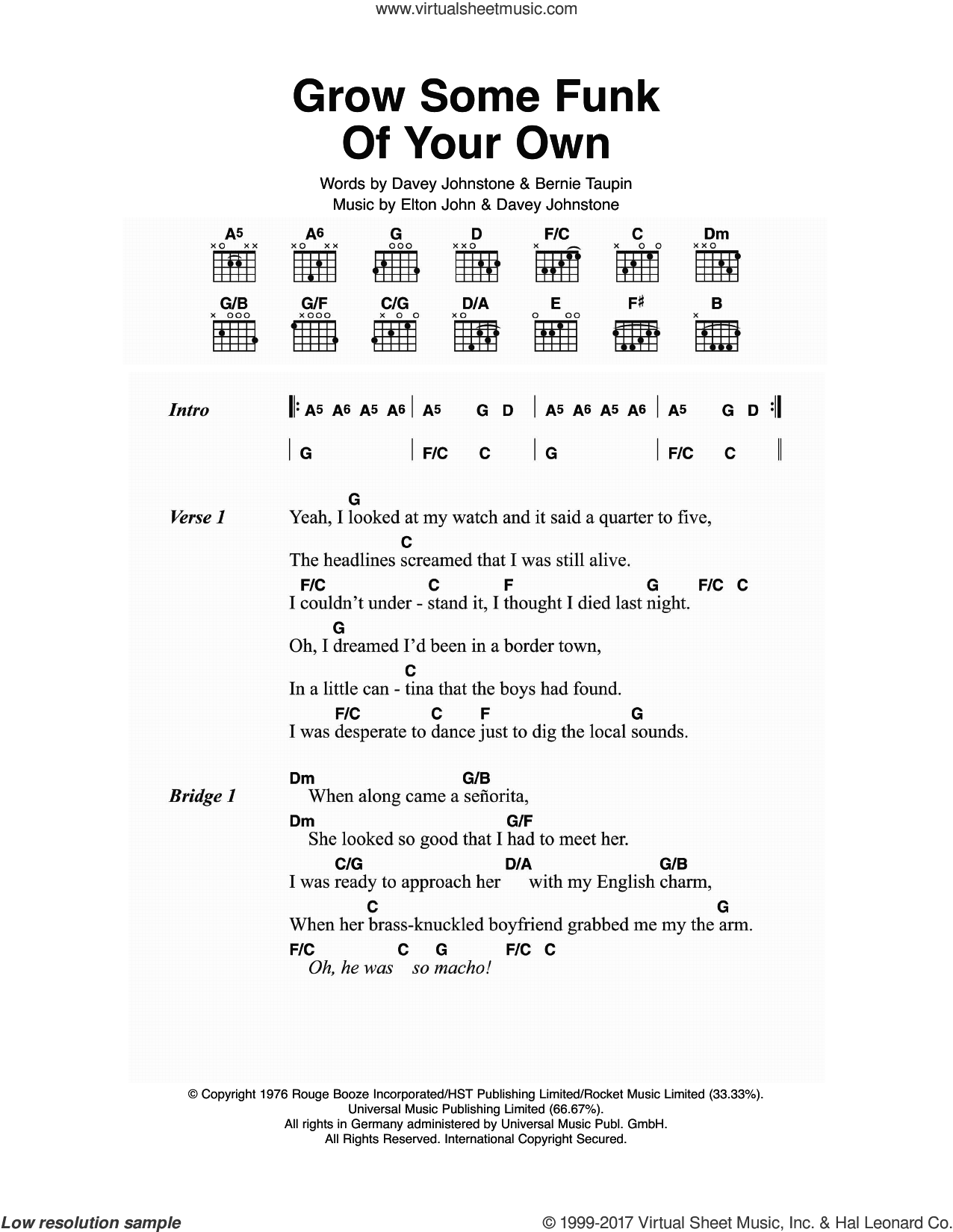Grow Some Funk Of Your Own