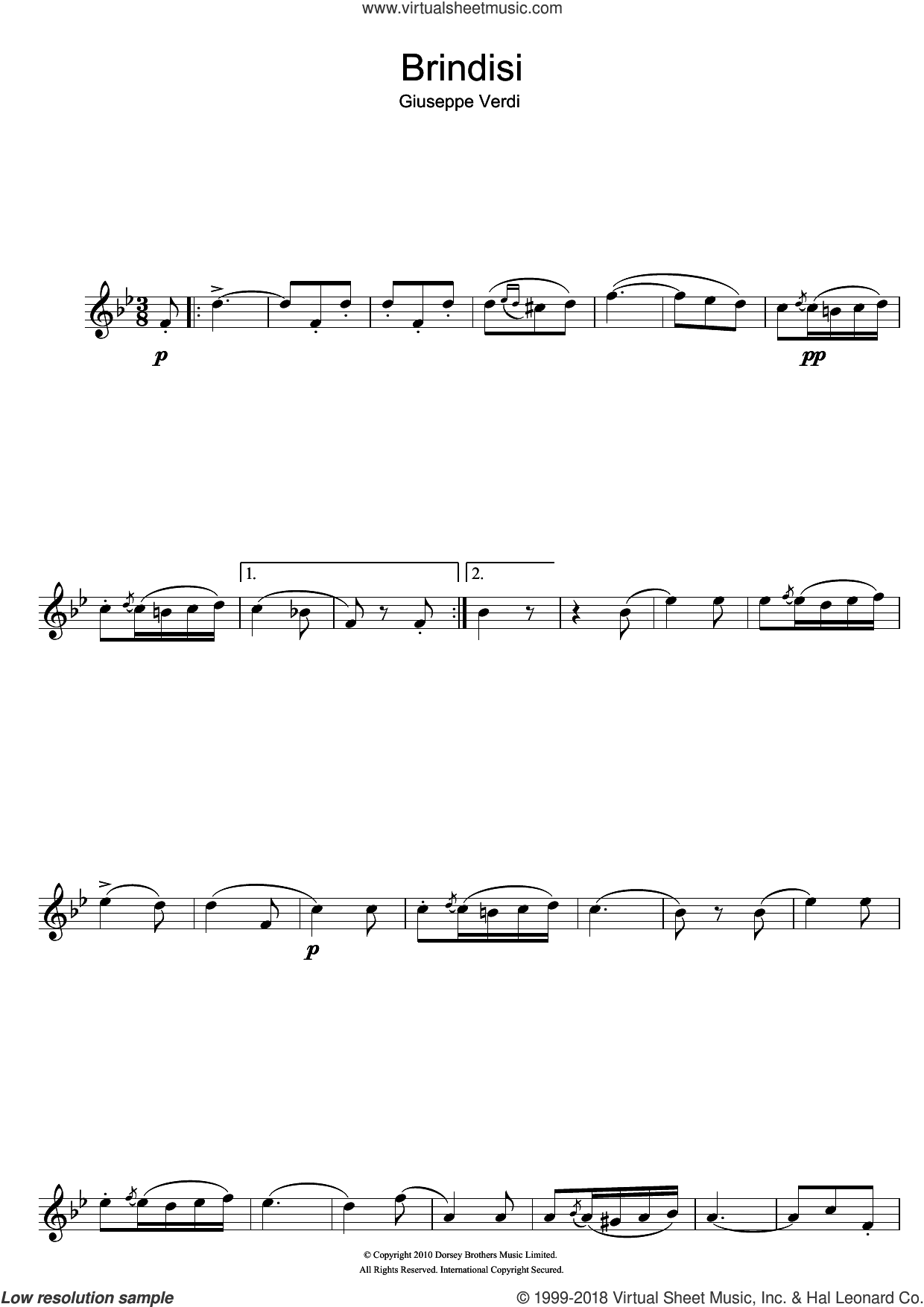 Brindisi (from La Traviata)