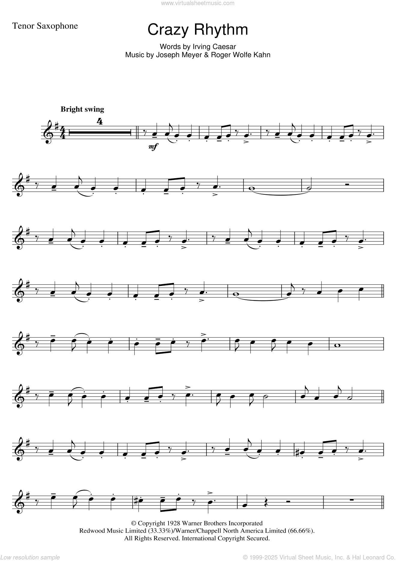 Crazy Rhythm