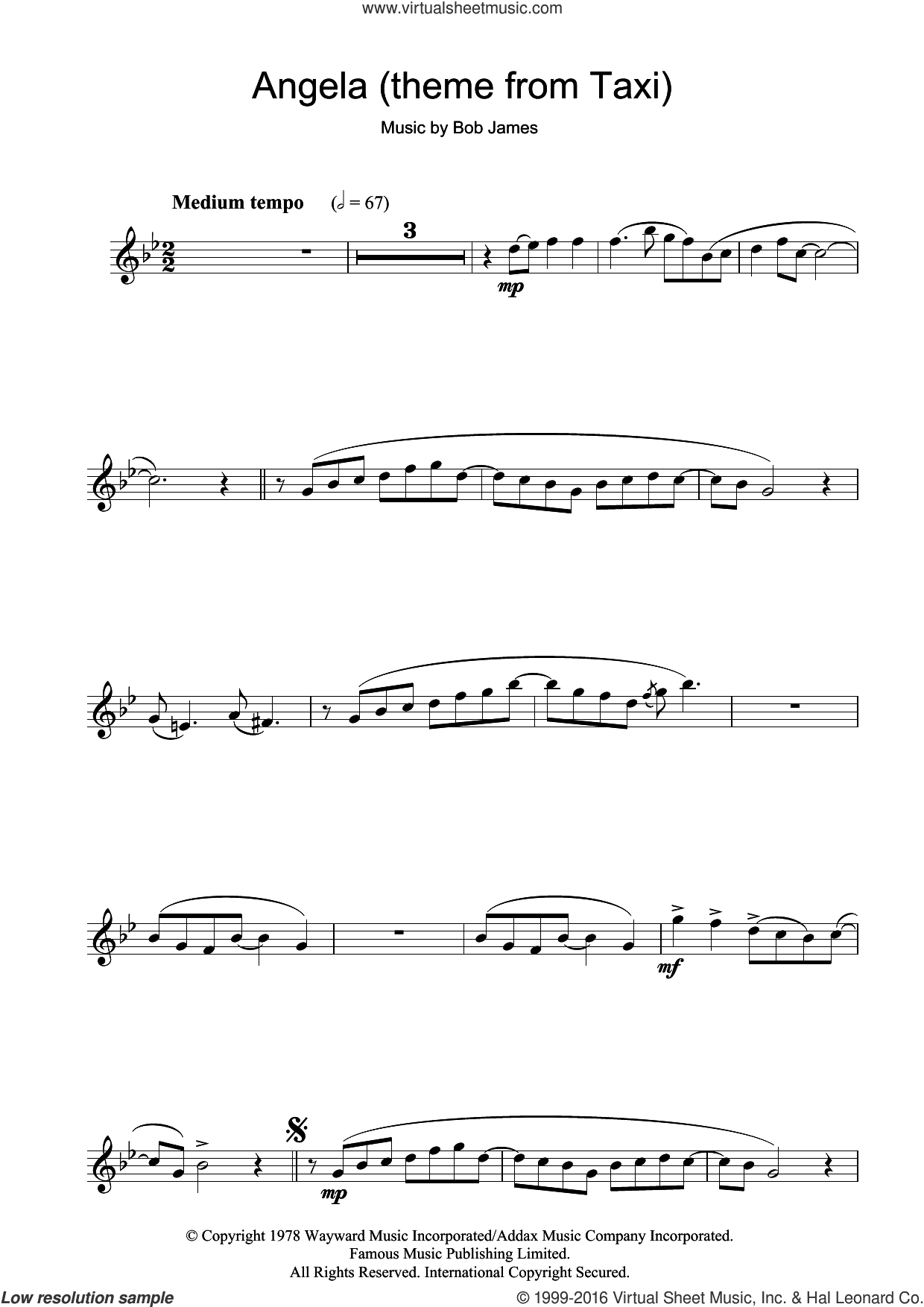 Angela (theme from Taxi)