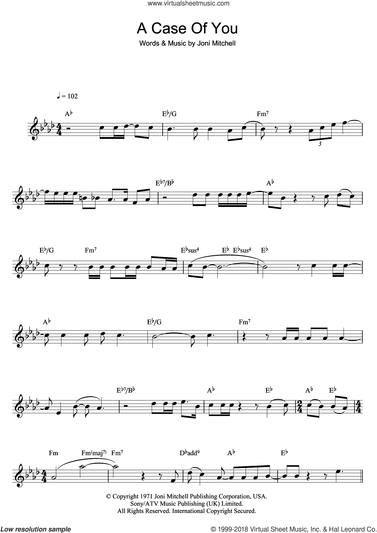 A Case Of You