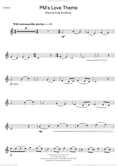 P.M.'s Love Theme (from Love Actually)