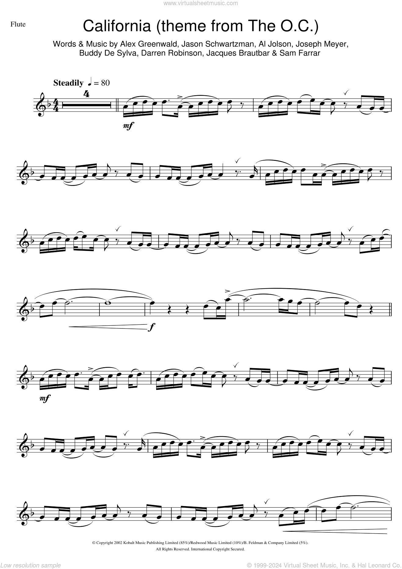 California (theme from The OC)