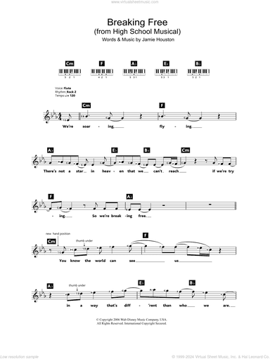 Breaking Free (from High School Musical)