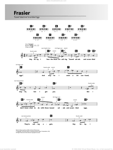 Tossed Salad And Scrambled Eggs (Theme from Frasier)