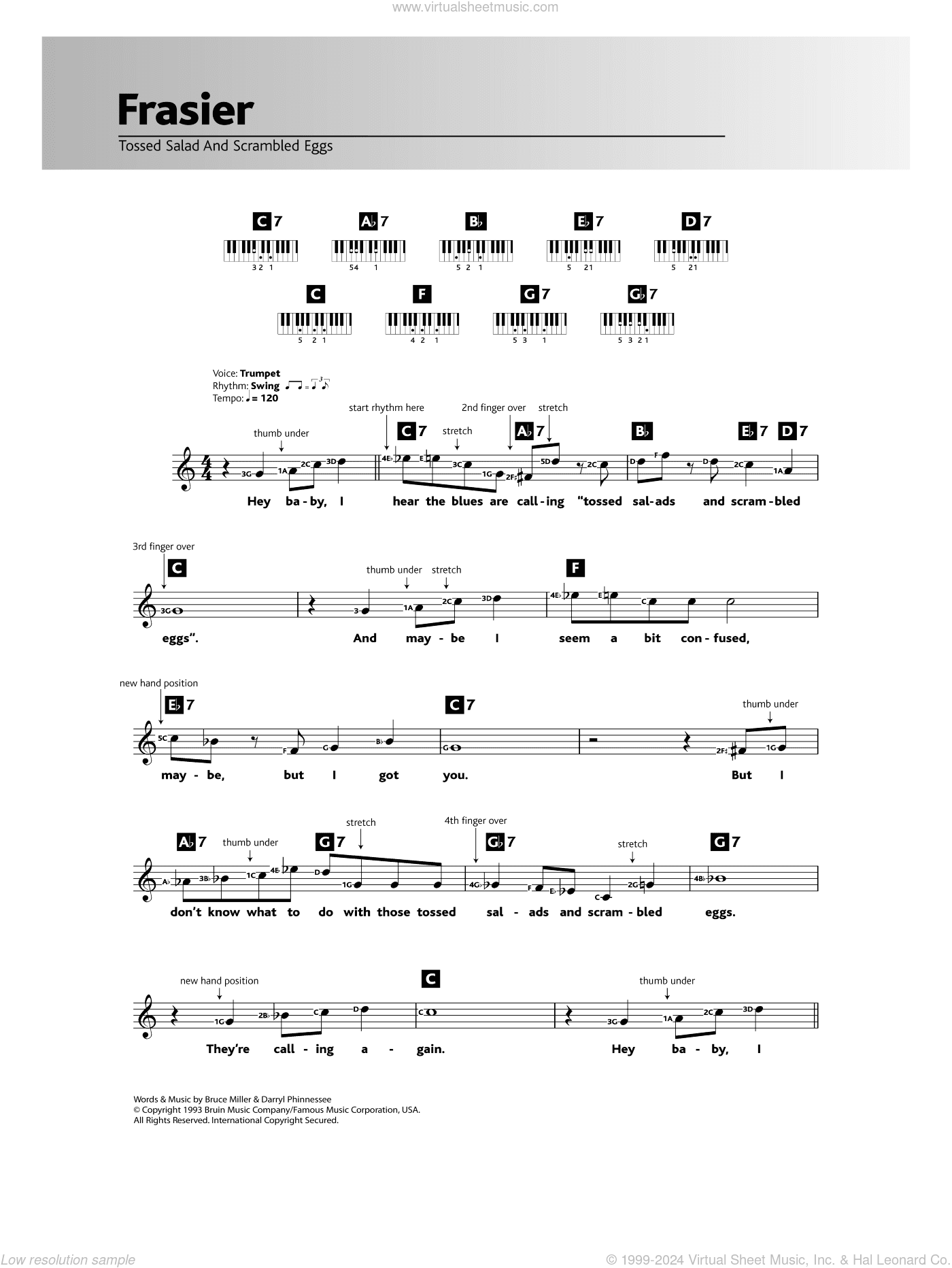 Tossed Salad And Scrambled Eggs (Theme from Frasier)