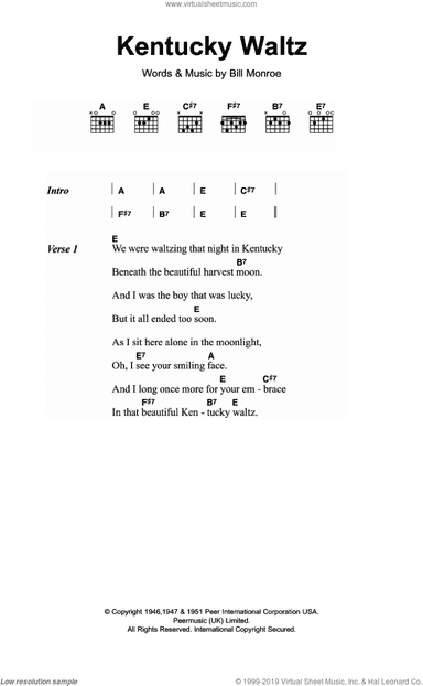 Kentucky Waltz