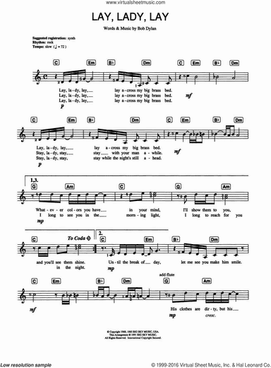 Lay Lady Lay