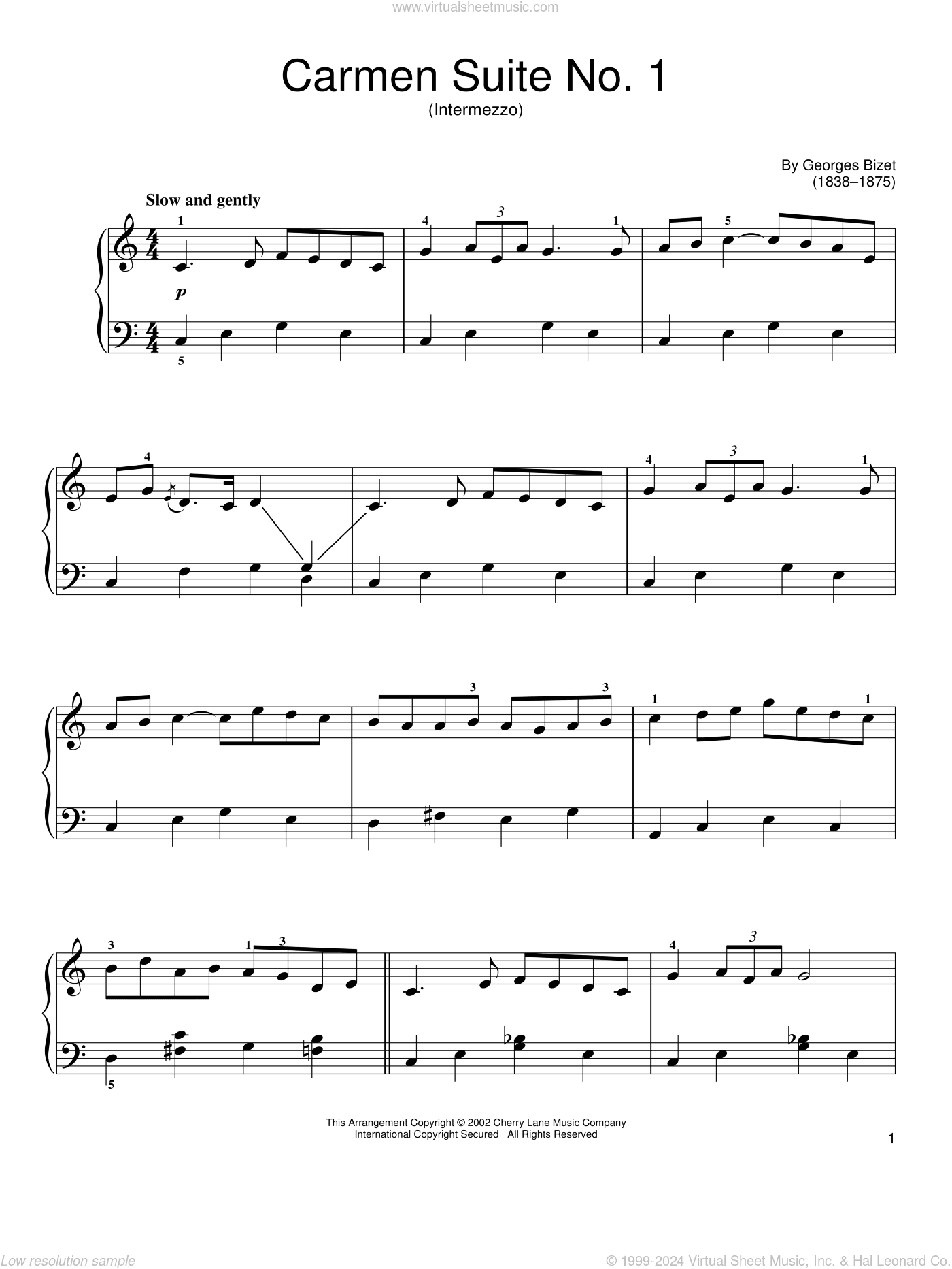Carmen Suite No. 1 (Intermezzo)