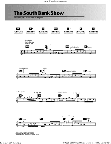 Variations 1-4 (theme from The South Bank Show)