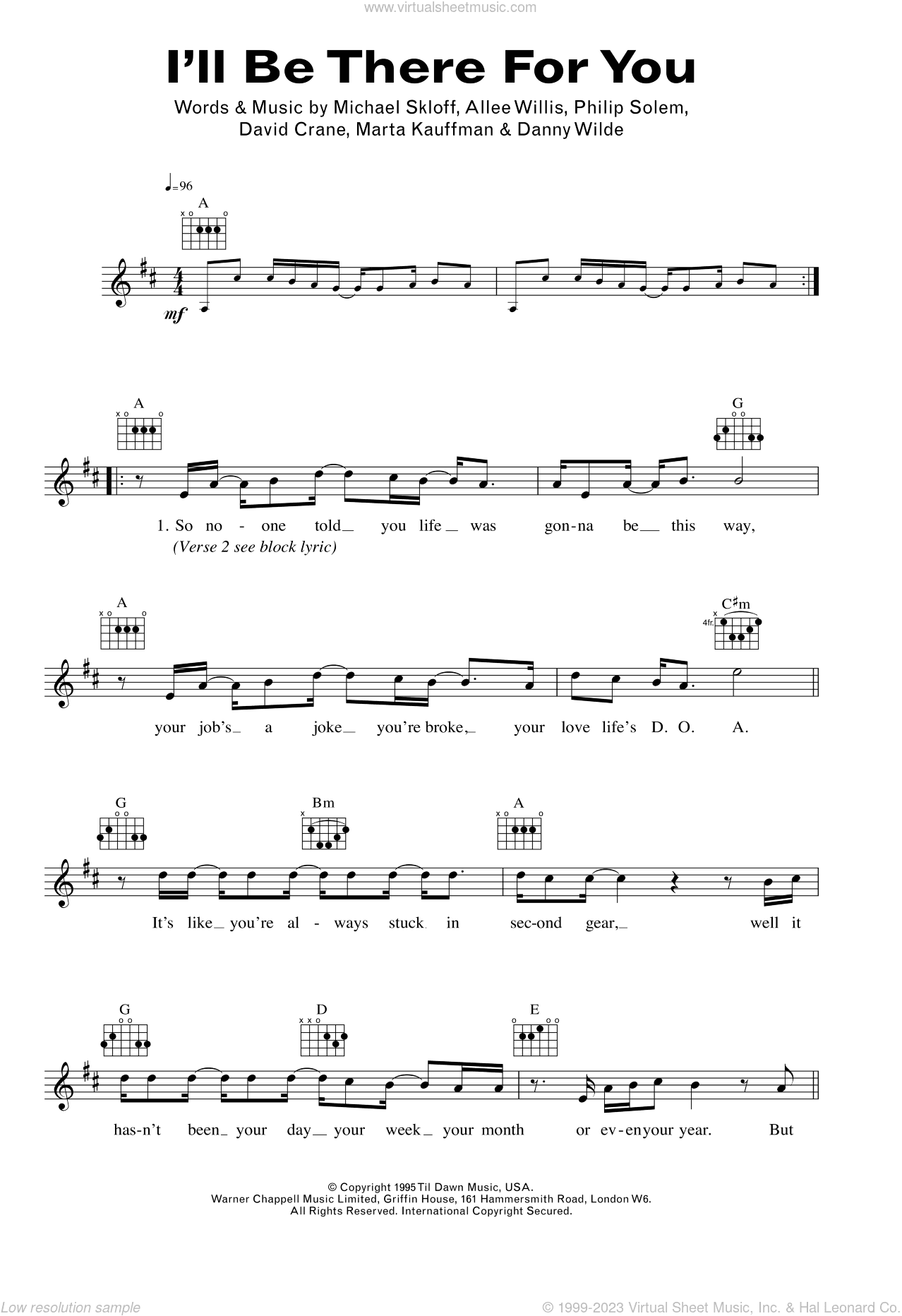 I'll Be There For You (theme from Friends)