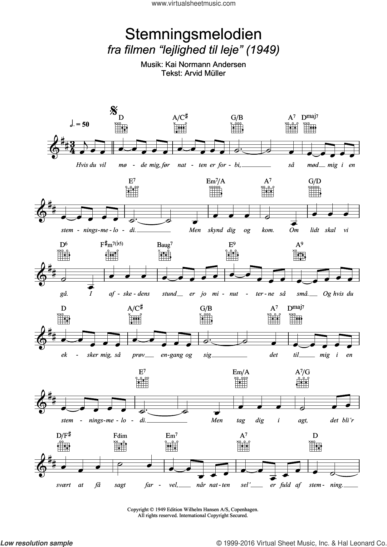 Stemningsmelodien