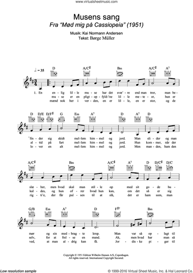 Musens Sang