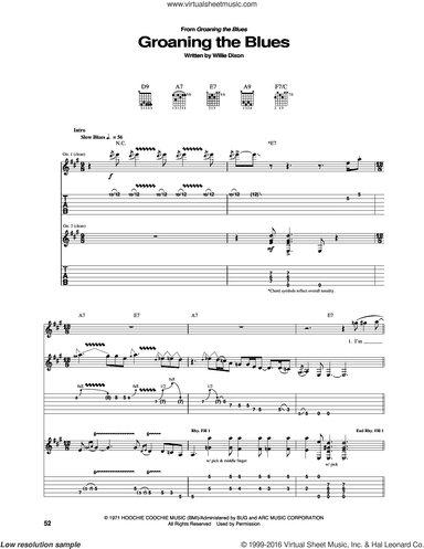 Groaning The Blues