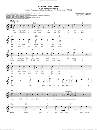 My Heart Will Go On (Love Theme From 'Titanic')