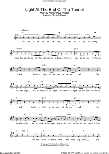Light At The End Of The Tunnel (from Starlight Express)