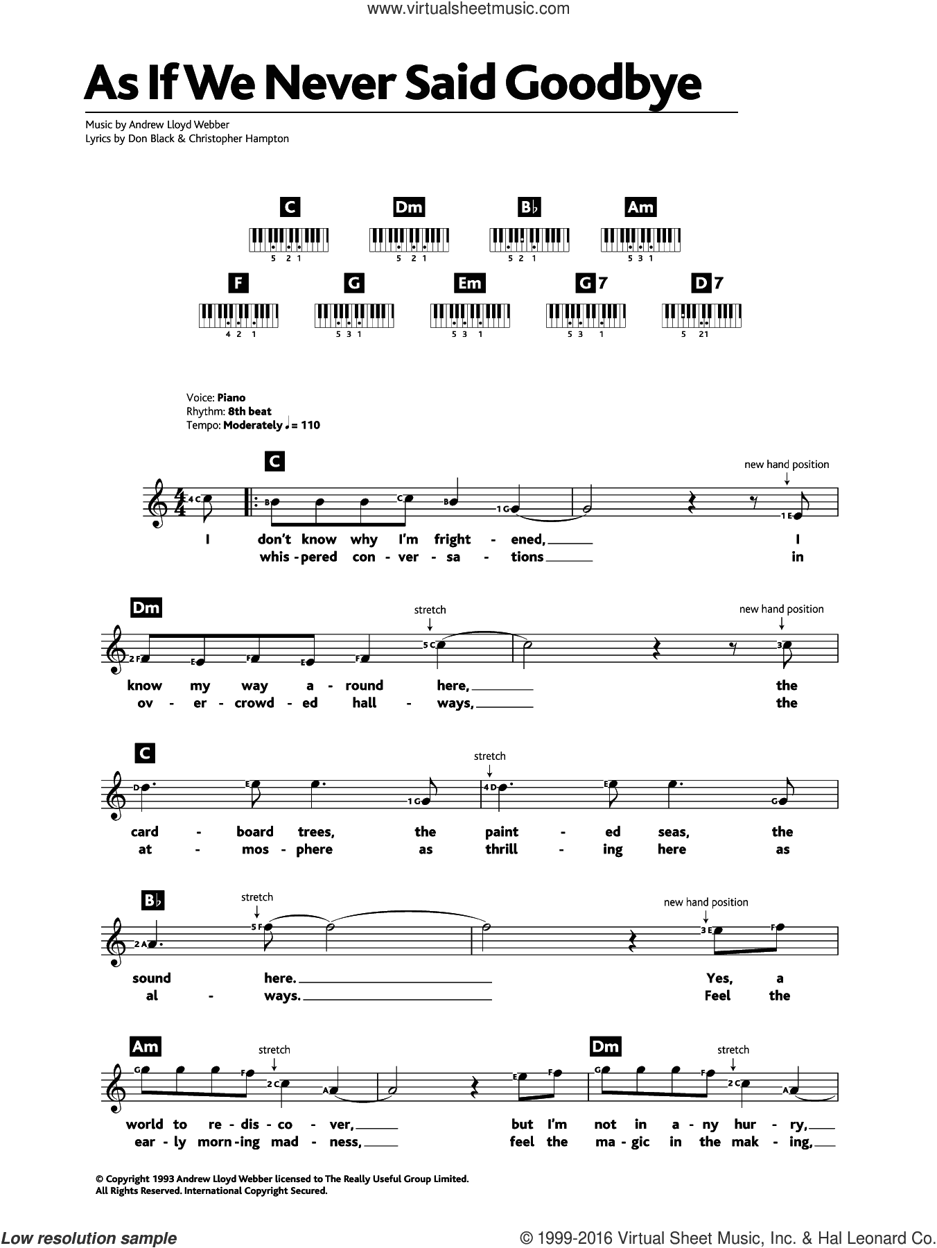 As If We Never Said Goodbye (from Sunset Boulevard)