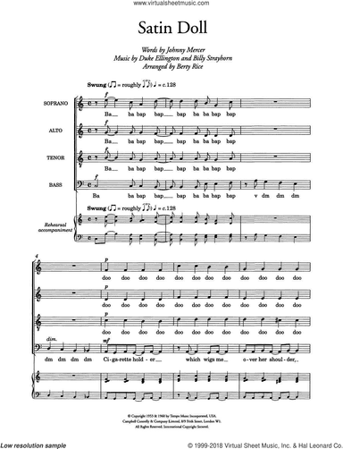 Satin Doll (arr. Berty Rice)