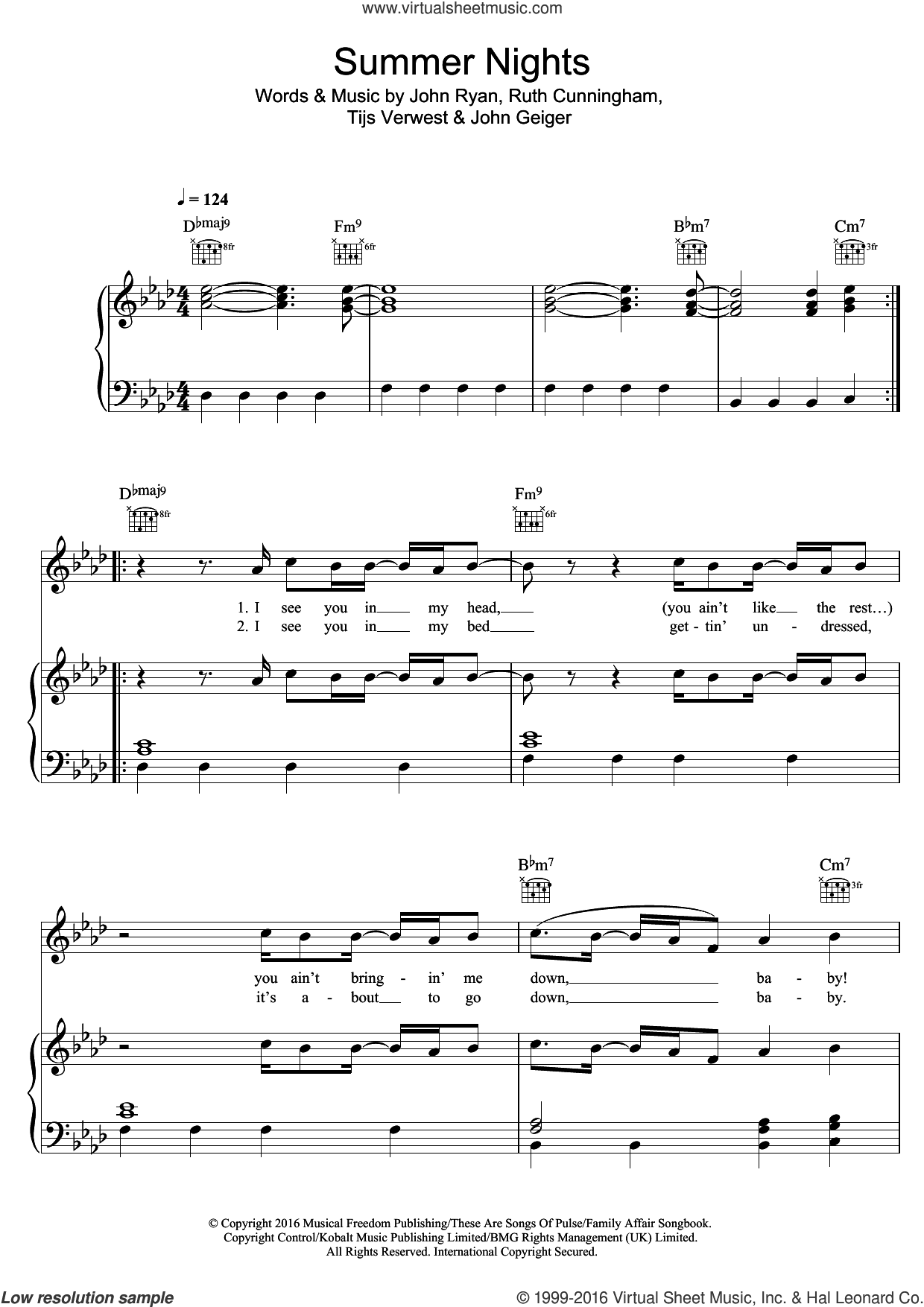 Summer Nights (featuring John Legend)