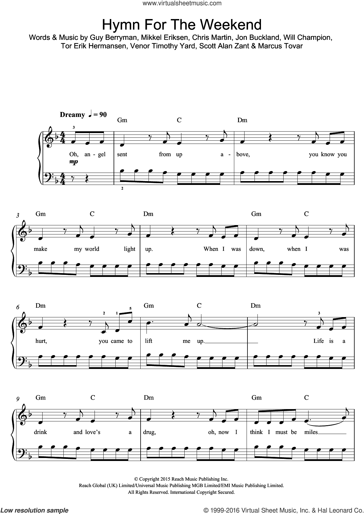Hymn For The Weekend